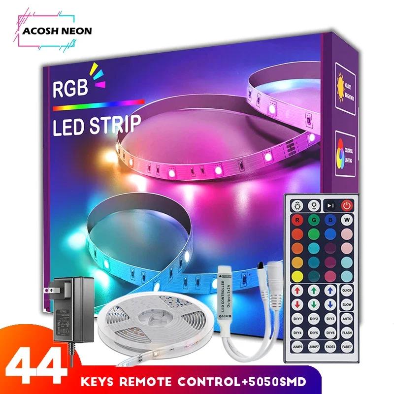 TV Ȩ ħǿ RGB LED Ʈ,  LED Ʈ , 44 Ű , 24V ü LED 5050, 30m, 98.4ft